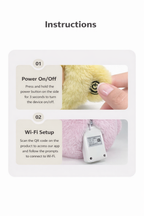 AI Plush Pet for Emotional Support – Smart Talking Electronic Companion Toy