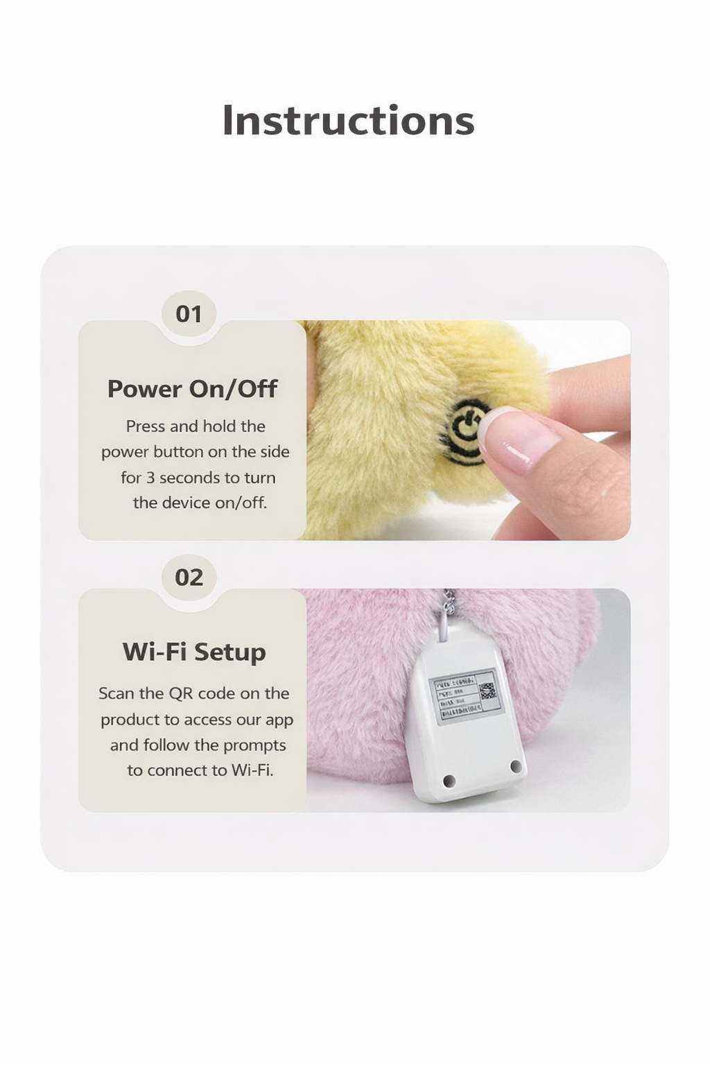 AI Plush Pet for Emotional Support – Smart Talking Electronic Companion Toy