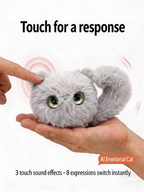 AI Plush Toy for Emotional Support – Smart WiFi Talking Cat with Voice Recognition